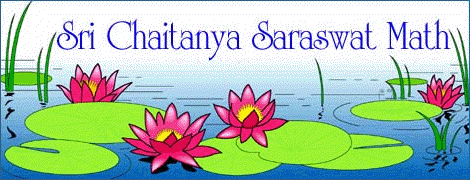 Sri Chaitanya Saraswat Math Banner